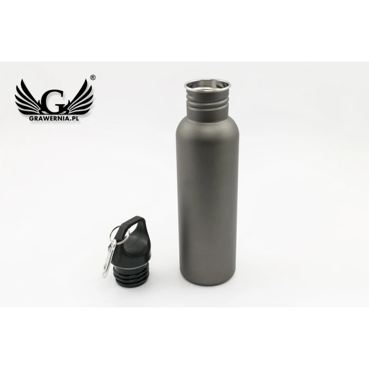 Bidon stalowy z grawerem - Texas - poj. 700ml - BID005