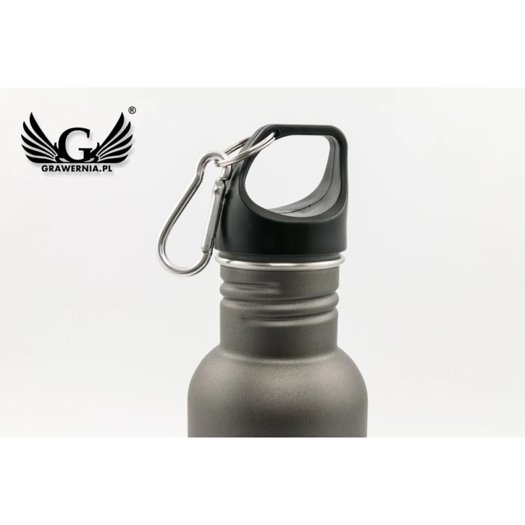 Bidon stalowy z grawerem - Texas - poj. 700ml - BID005