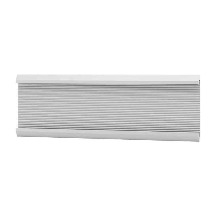Tabliczka przydrzwiowa SURO z szyną od tyłu - aluminium - wym. 180x50mm - TAB640