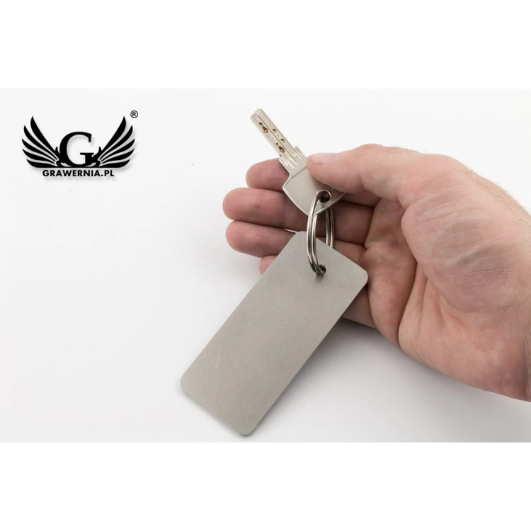 Brelok hotelowy - GERARD - wym: 40x90mm gr. 3mm - BM031