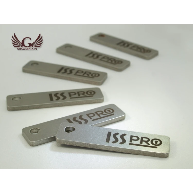 Brelok hotelowy - HENRY Stal gr. 2mm - BM016