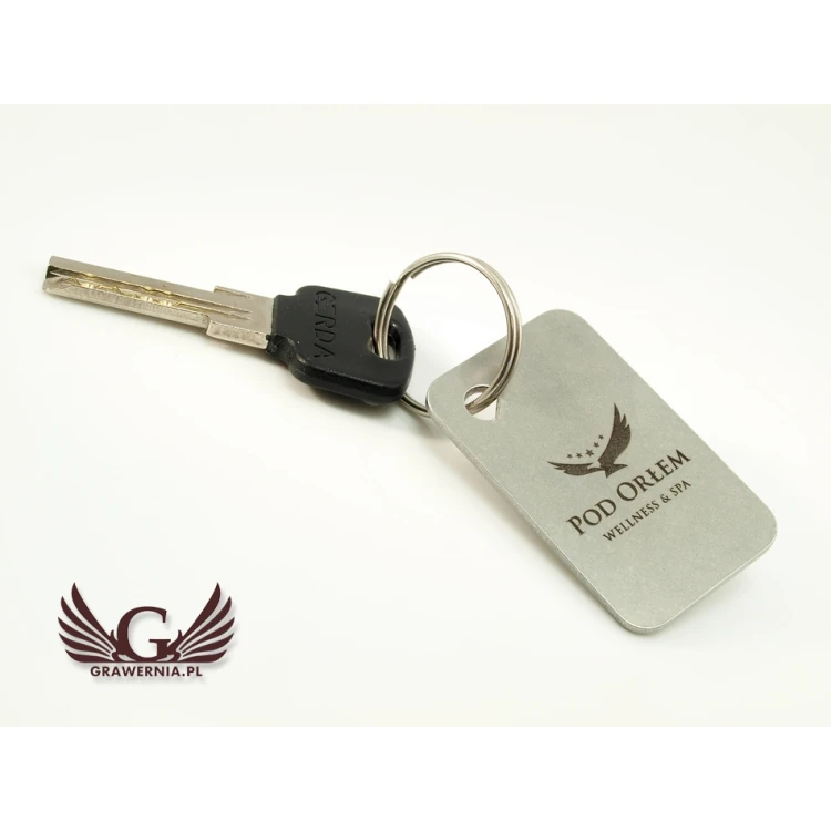 Brelok hotelowy - MATRIXMET 2 MINI MEDIUM 51x31mm gr. 2mm - BM017