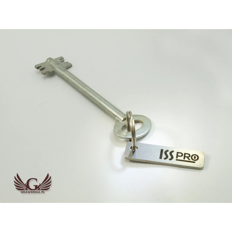 Brelok hotelowy - HENRY Stal gr. 2mm - BM016