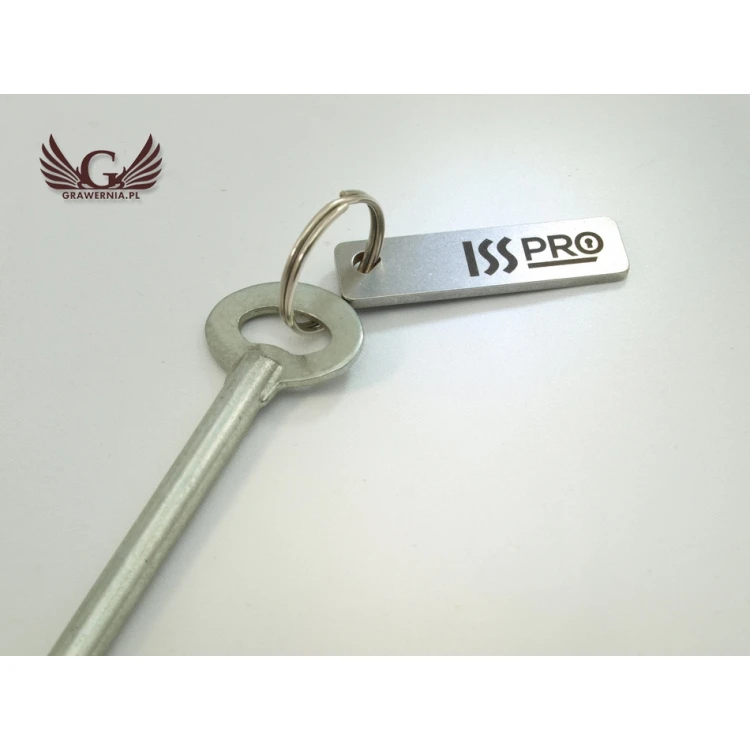 Brelok hotelowy - HENRY Stal gr. 2mm - BM016