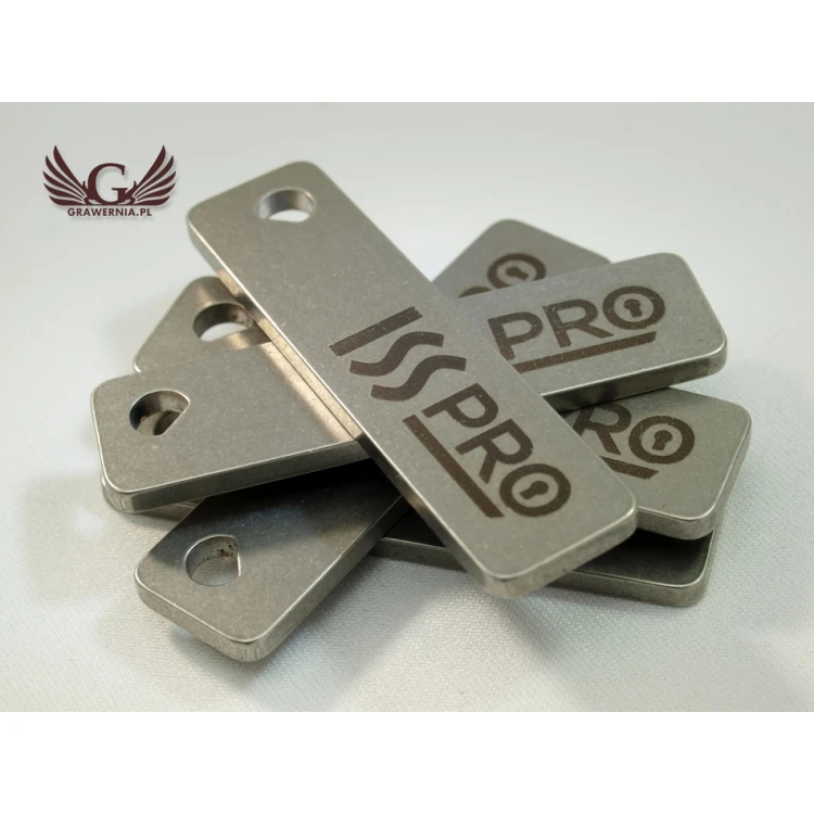 Brelok hotelowy - HENRY Stal gr. 2mm - BM016