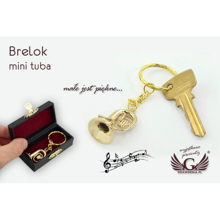 Brelok mini tuba - BP33