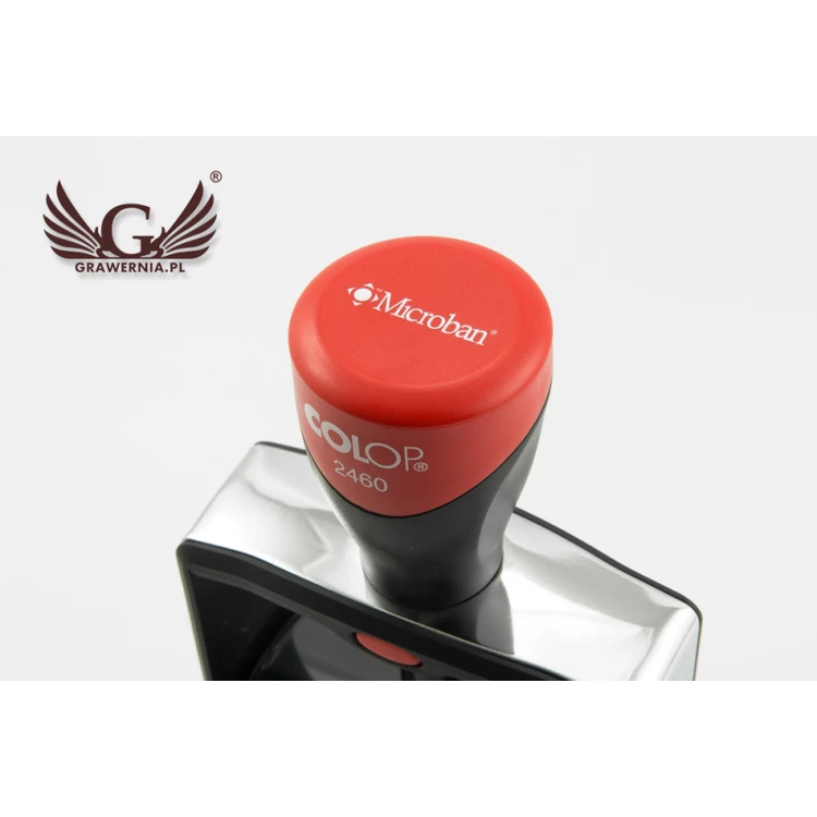 Datownik z pieczątką Colop Classic Line 2460 - wym odbicia: 27x58mm - COL011