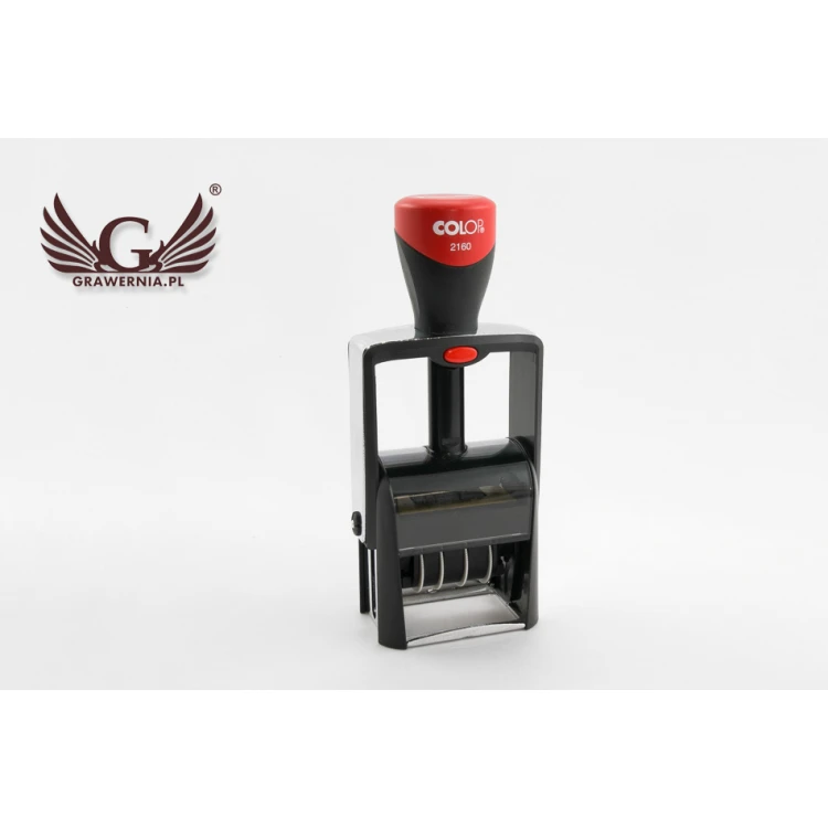 Datownik z pieczątką Colop Classic Line 2160 - wym odbicia: 24x41mm - COL013