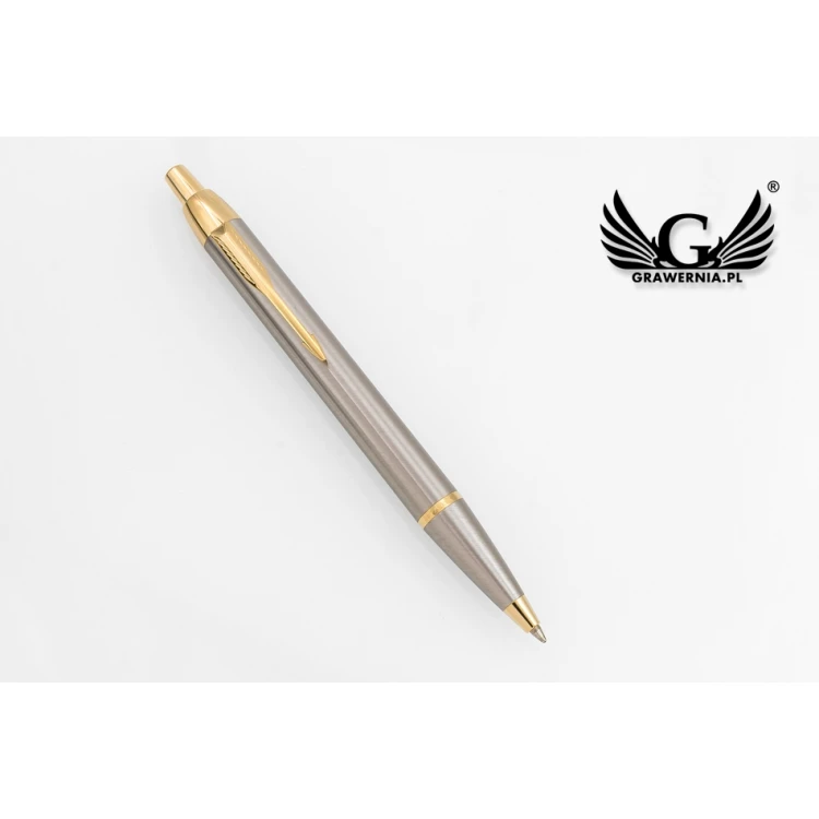 Długopis PARKER IM Brushed Metal GT z etui - PAR139-D-SWPAG