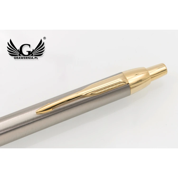 Długopis PARKER IM Brushed Metal GT z etui - PAR139-D-SWPAG
