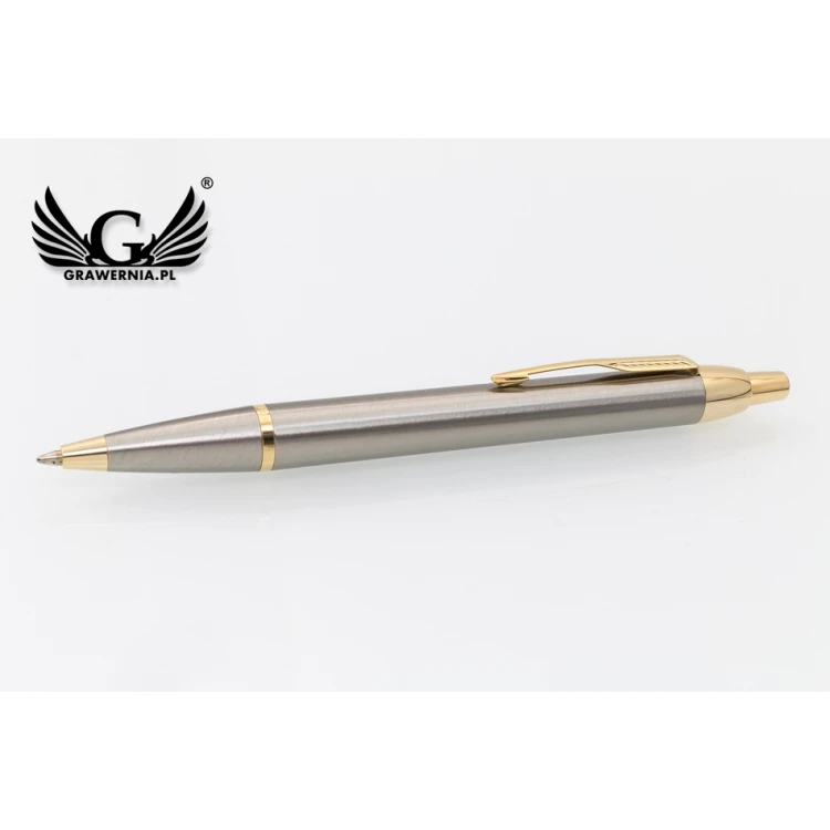 Długopis PARKER IM Brushed Metal GT z etui - PAR139-D-SWPAG