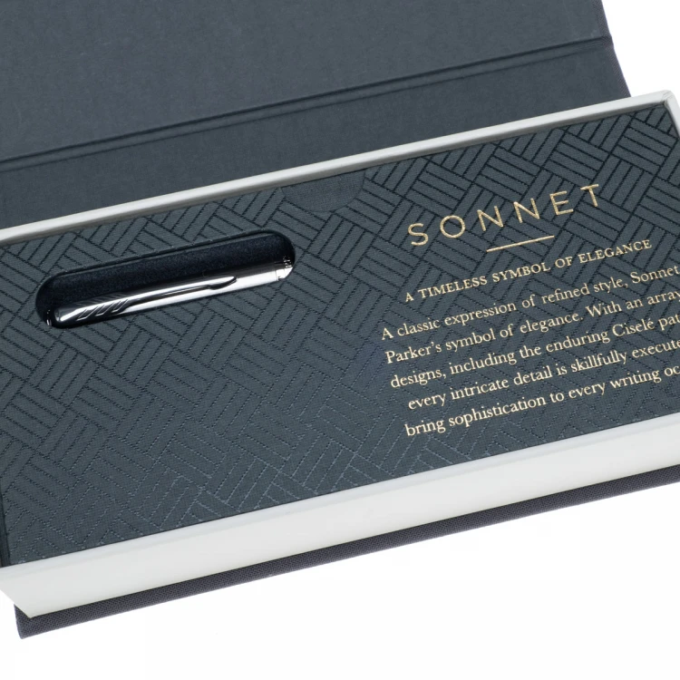 Długopis Parker Sonnet Original Stalowy CT - PAR206-D-PT