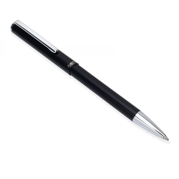 Długopis z pieczątką HERI Classic 3102 - czarny w etui - HER019