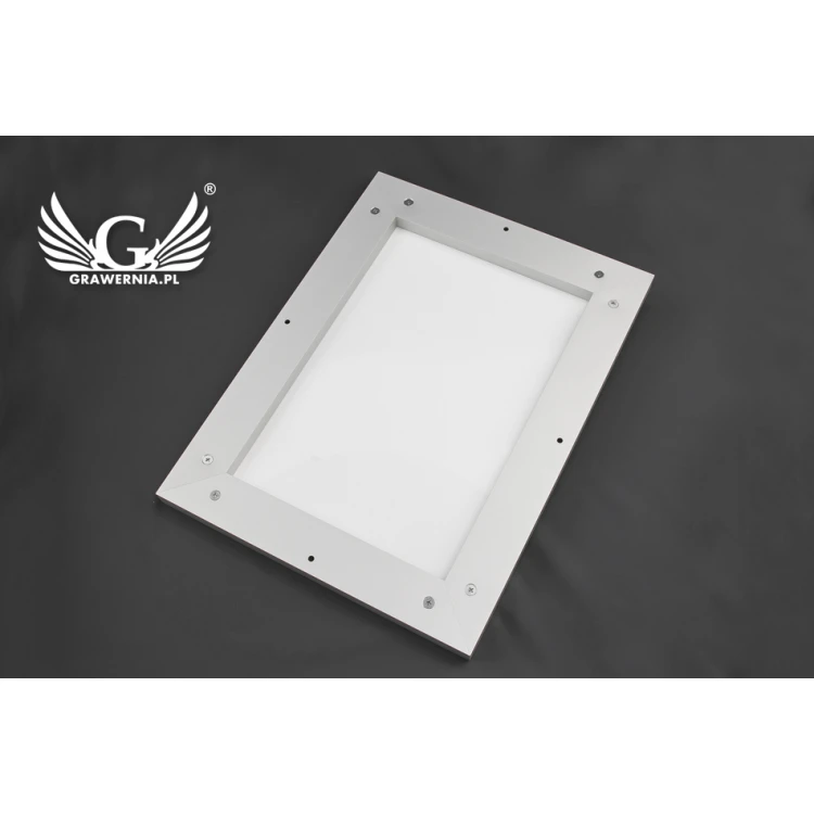 Dyplom biznesowy exclusive white glass - wymiary: 400x300mm - DUV033