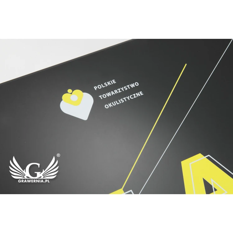 Dyplom uznania exclusive graphite - wymiary: 400x300mm - DUV031
