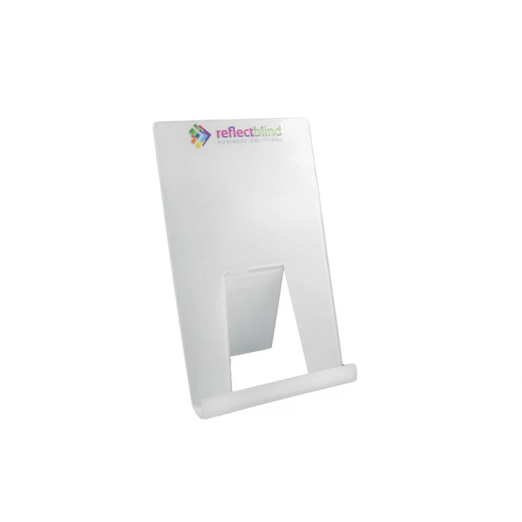 Ekspozytor akrylowy - format A4 - logo nadruk UV - model K005 