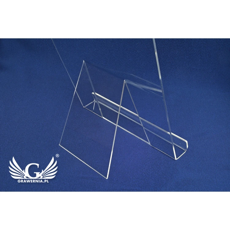 Ekspozytor akrylowy - format A4 - logo nadruk UV - model K005 