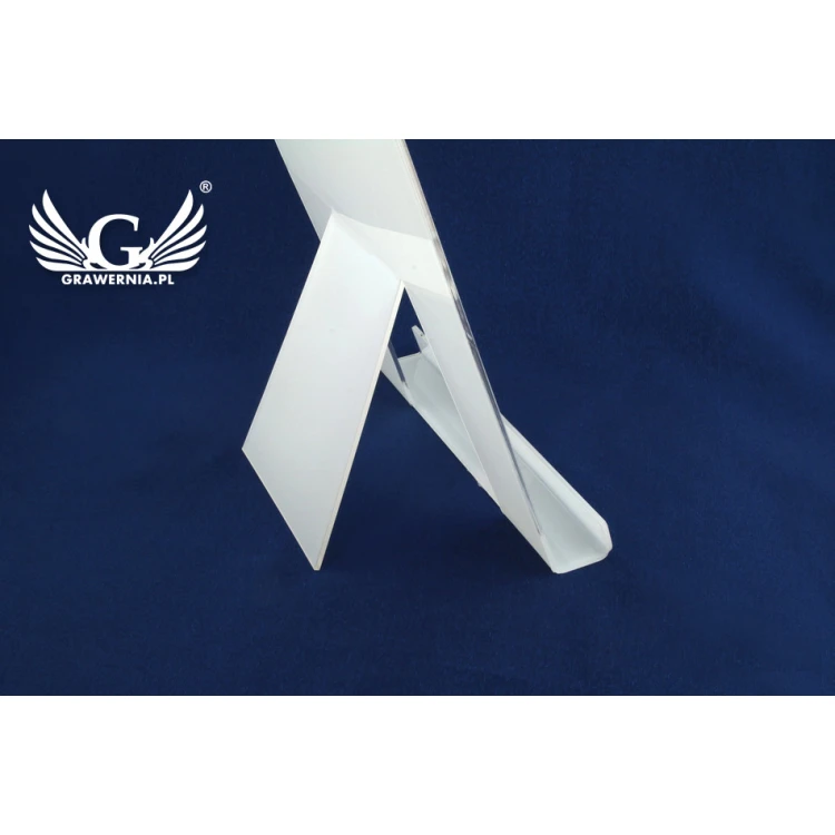 Ekspozytor akrylowy - format A4 - logo nadruk UV - model K005 