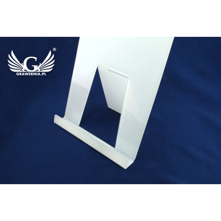 Ekspozytor akrylowy - format A4 - logo nadruk UV - model K005 