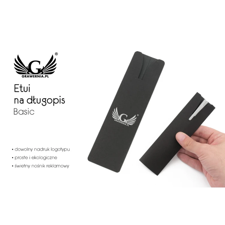 Etui na długopis Basic - dowolny nadruk UV - ET031