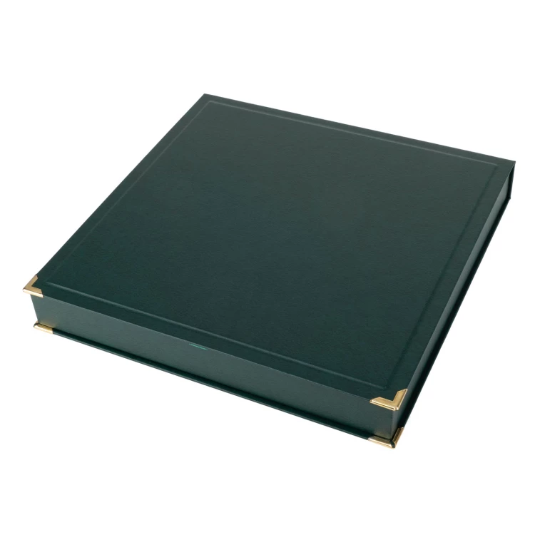 ETUI ZIELONE KWADRATOWE do dyplomu 200x200mm - ET037
