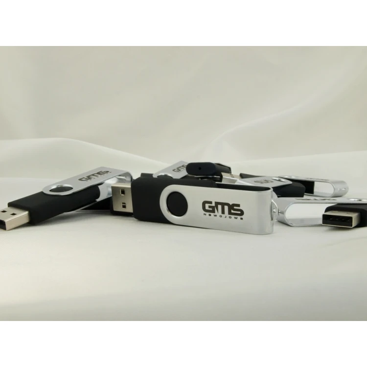 PENDRIVE TWISTER 8GB USB 2.0 z Twoim logo lub dowolnym napisem grawerowanym laserem
