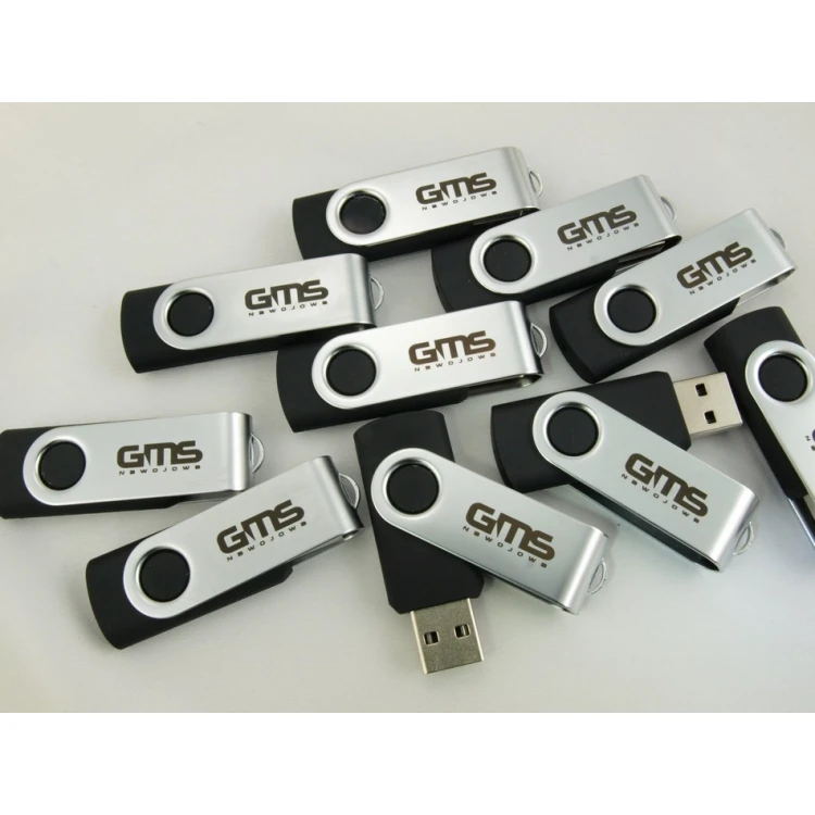 PENDRIVE TWISTER 8GB USB 2.0 z Twoim logo lub dowolnym napisem grawerowanym laserem
