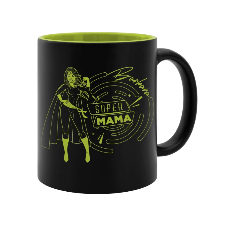 Kubek ceramiczny z grawerem - DLA MAMY - poj. 325ml - KUB064