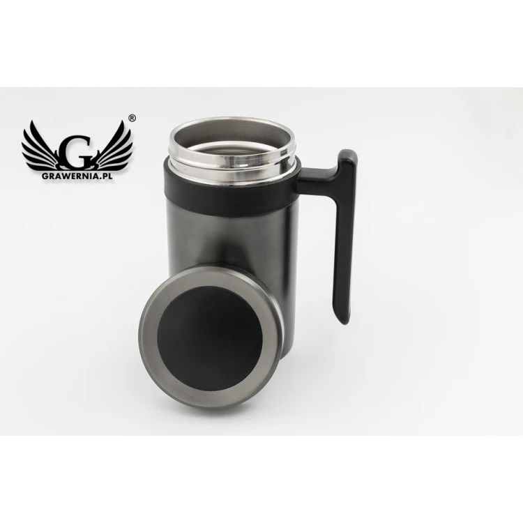 Kubek termiczny z grawerem - BOSS - poj. 430ml - KUB011