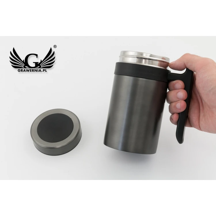 Kubek termiczny z grawerem - BOSS - poj. 430ml - KUB011