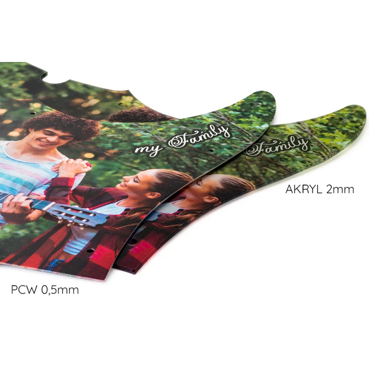 Pickguard maskownica do gitary basowej z Twoim dowolnym nadrukiem - MGB008