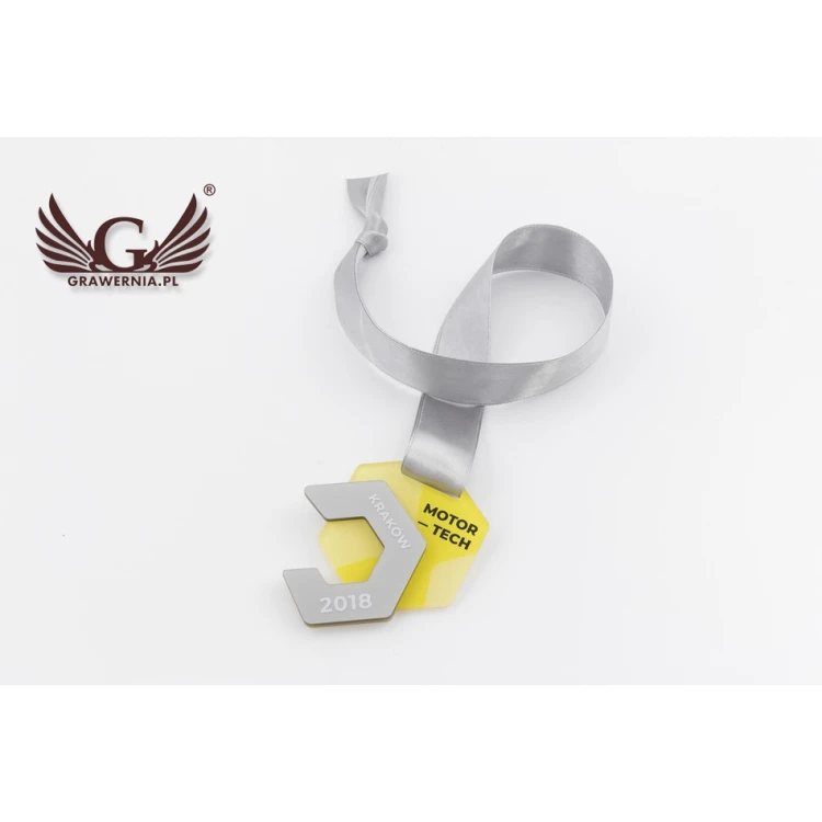 Medal Premium - Motor-Tech - wymiary: 70x82mm - MGR076