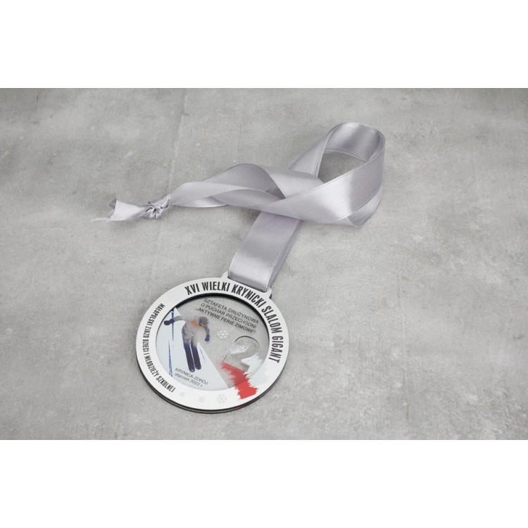Medal Premium - Ski 1 - wymiary: 90x90mm - MGR103