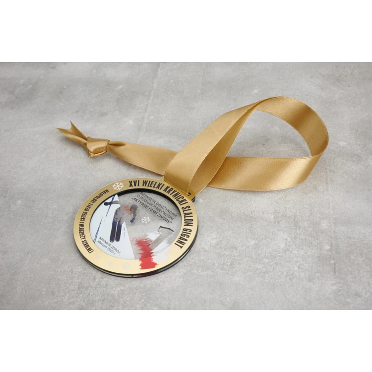 Medal Premium - Ski 1 - wymiary: 90x90mm - MGR103