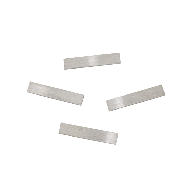 Tabliczki stalowe szczotkowane z Twoim grawerem - wym. 25x5x1mm - TAB118