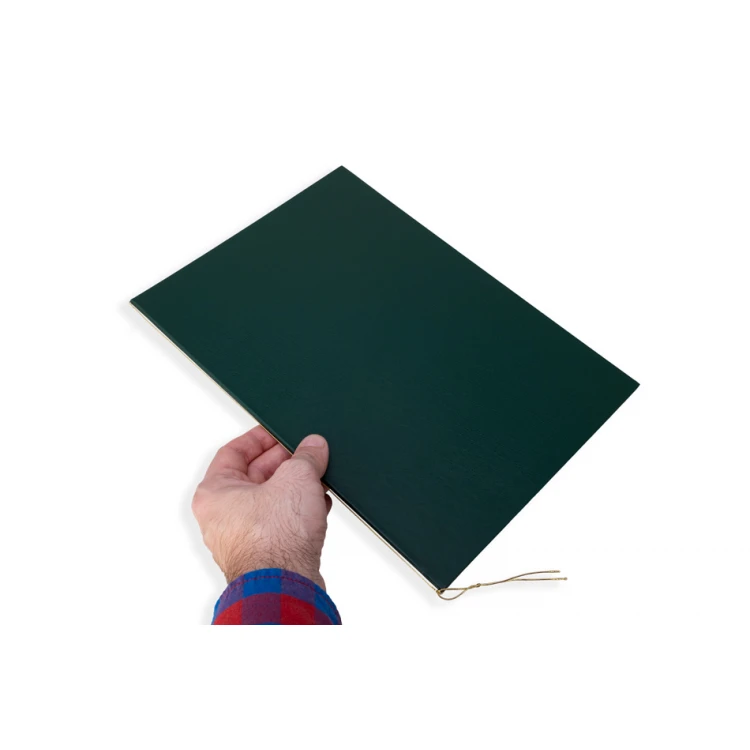 Okładka na dyplom Standard - zielona - dowolny nadruk UV - ET052