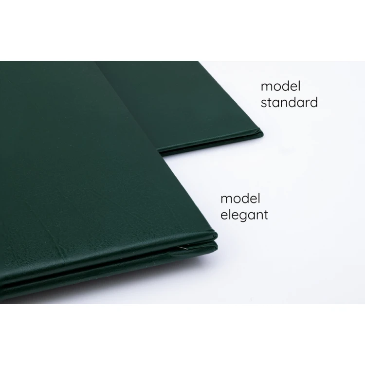 Okładka na dyplom Standard - zielona - dowolny nadruk UV - ET052