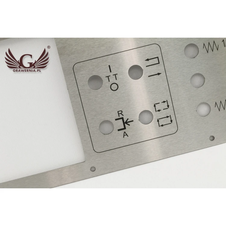 Panel stalowy o wymiarach 650x440mm - grubość: 2mm - PCZ019