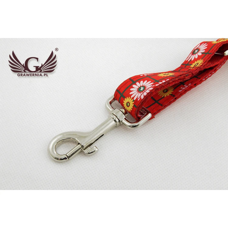 PASEK DO SAKSOFONU czerwony - model Red Spring - wersja Komfort - PDS32