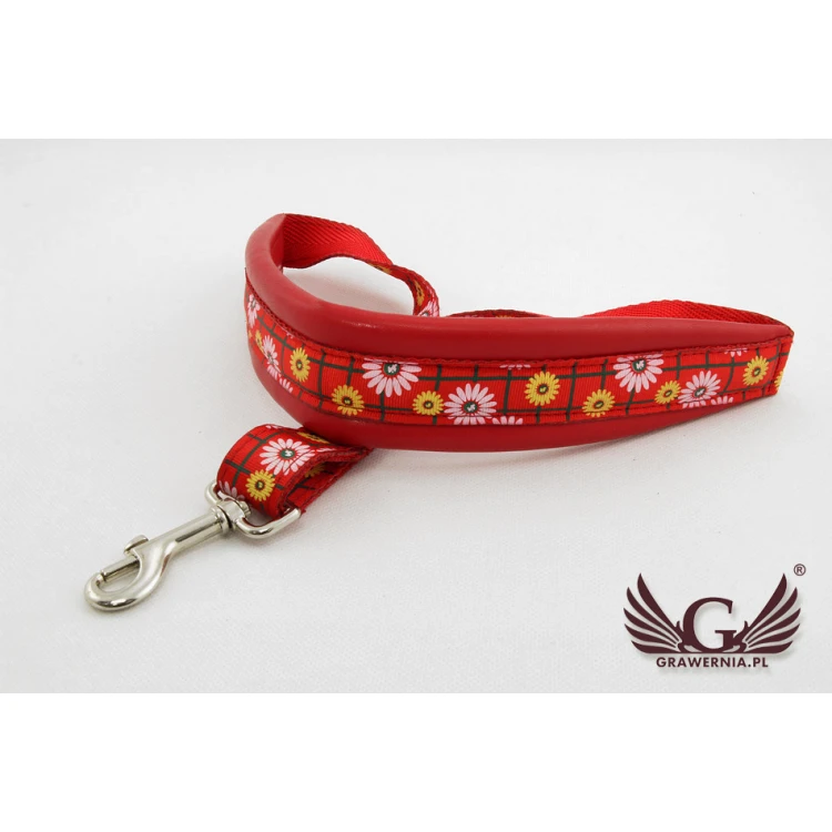 PASEK DO SAKSOFONU czerwony - model Red Spring - wersja Komfort - PDS32