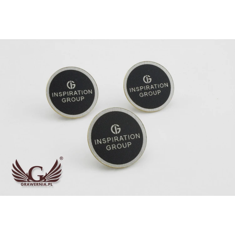 Pinsy metalowe z Twoim logo - średnica: 17mm - PS023