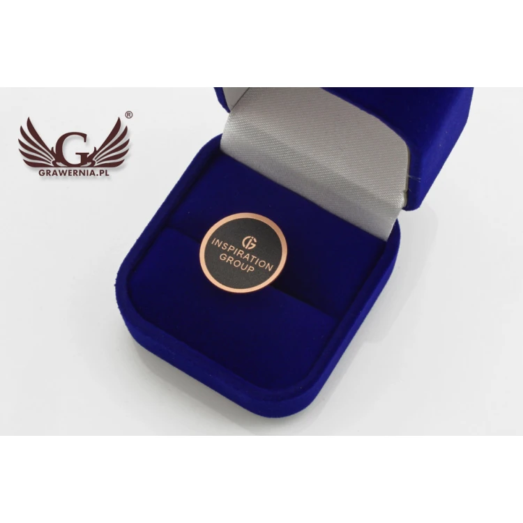 Pinsy metalowe z Twoim logo - średnica: 17mm - PS023