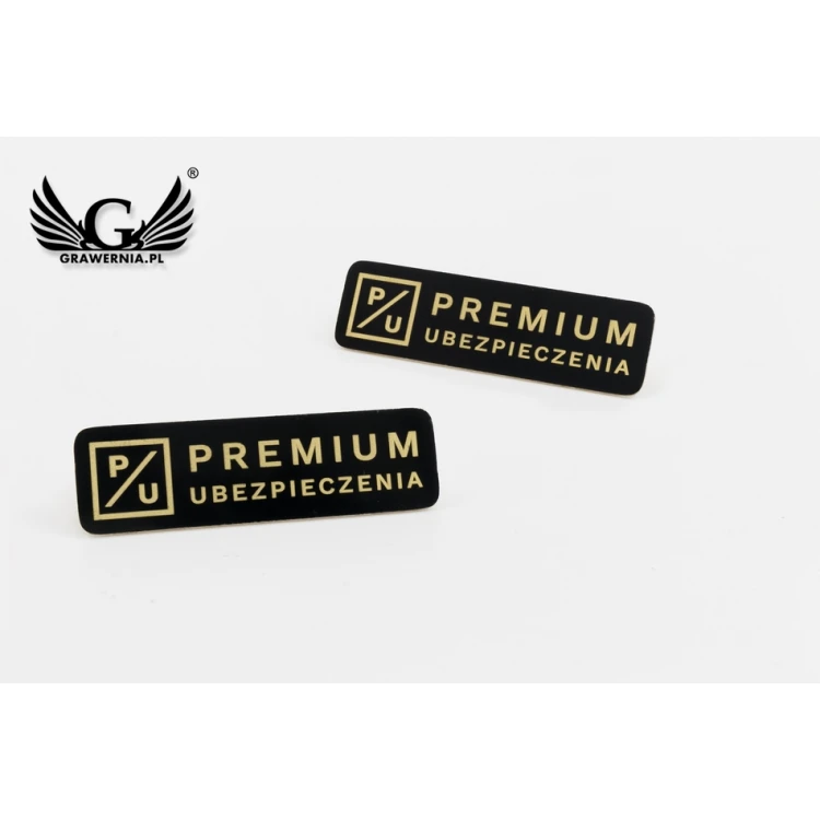 Pinsy metalowe z Twoim logo - wymiary: 35x10mm - PS037