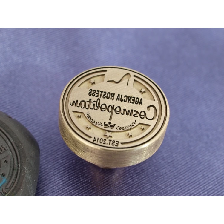 Referentka z mosiądzu - SPECIAL - średnica 20mm