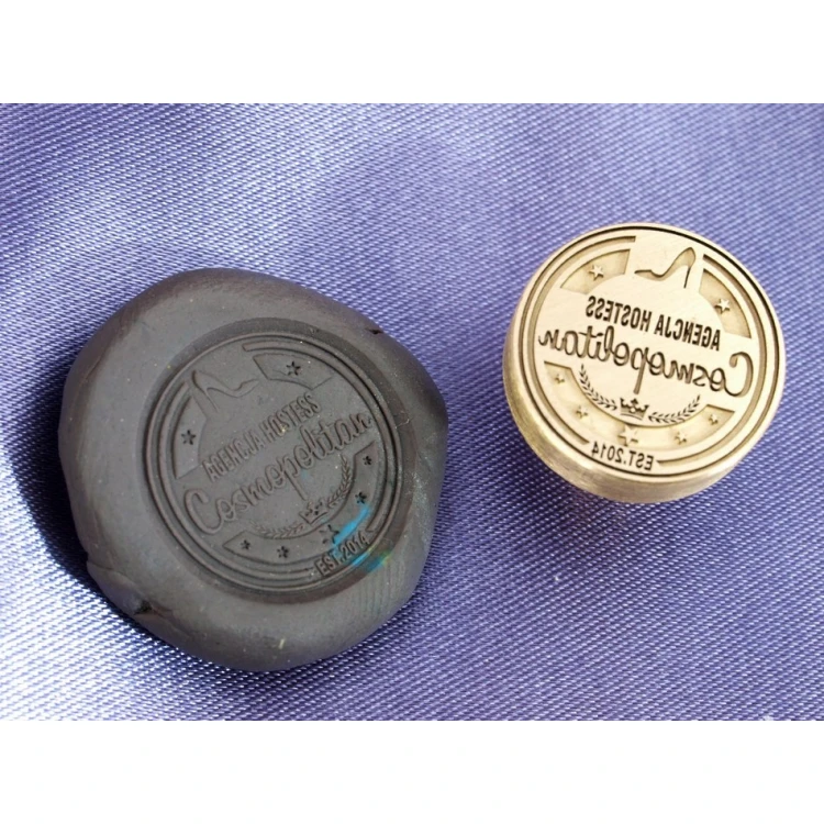 Referentka z mosiądzu - SPECIAL - średnica 20mm