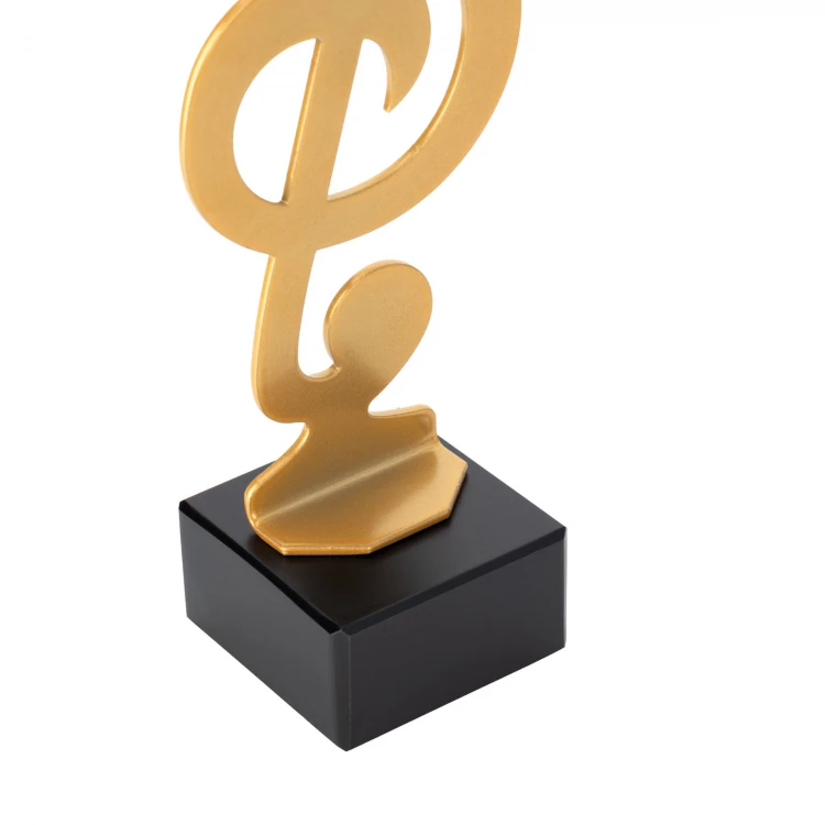 Statuetka metalowa dla muzyka - wys. 210mm - SML007