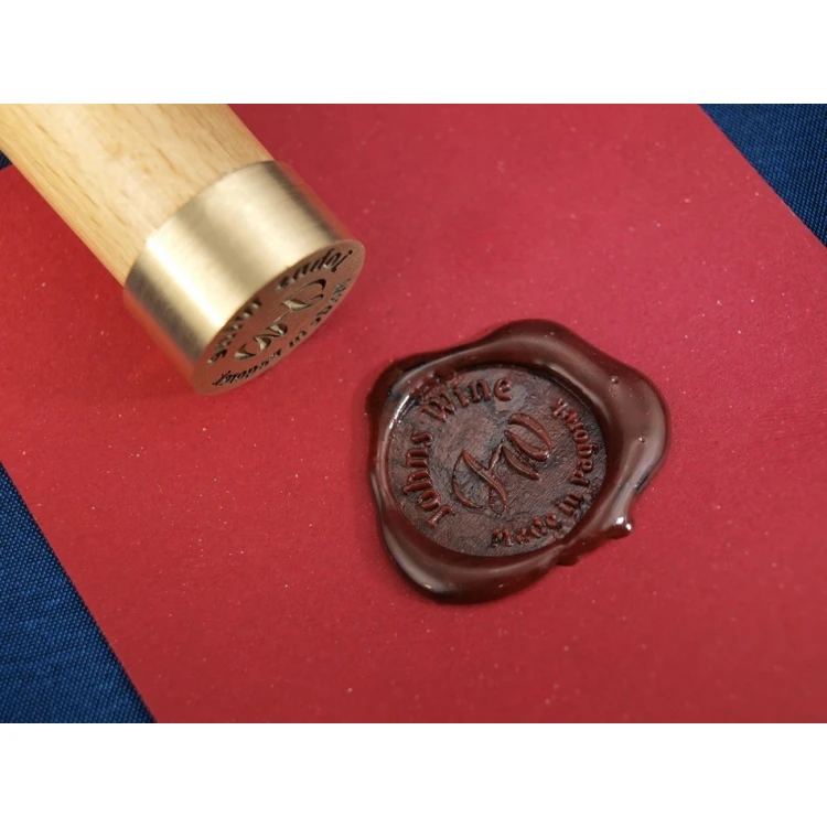 Stempel do laku z mosiądzu 22mm