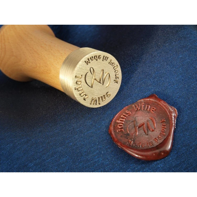 Stempel do laku z mosiądzu 22mm