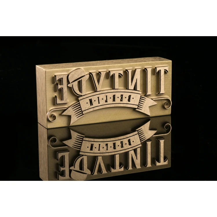STEMPEL do wypalania logotypu na gorąco - wymiary matrycy: 61x26mm - LASER