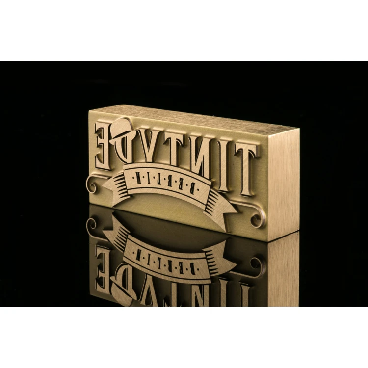 STEMPEL do wypalania logotypu na gorąco - wymiary matrycy: 61x26mm - LASER